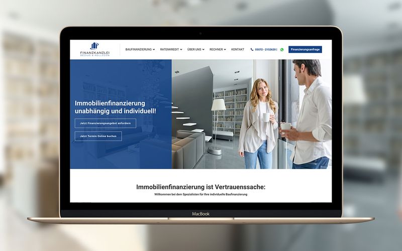 Finanzkanzlei Dezius web sitesi