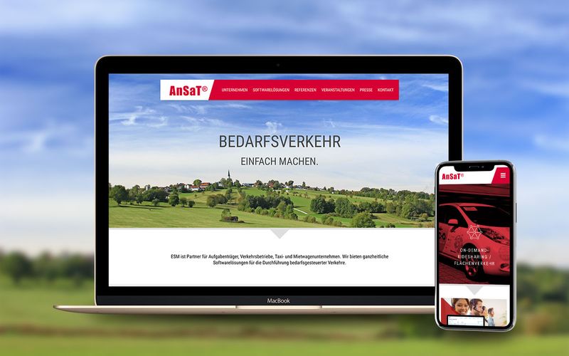 Eckardt Software Management web sitesi